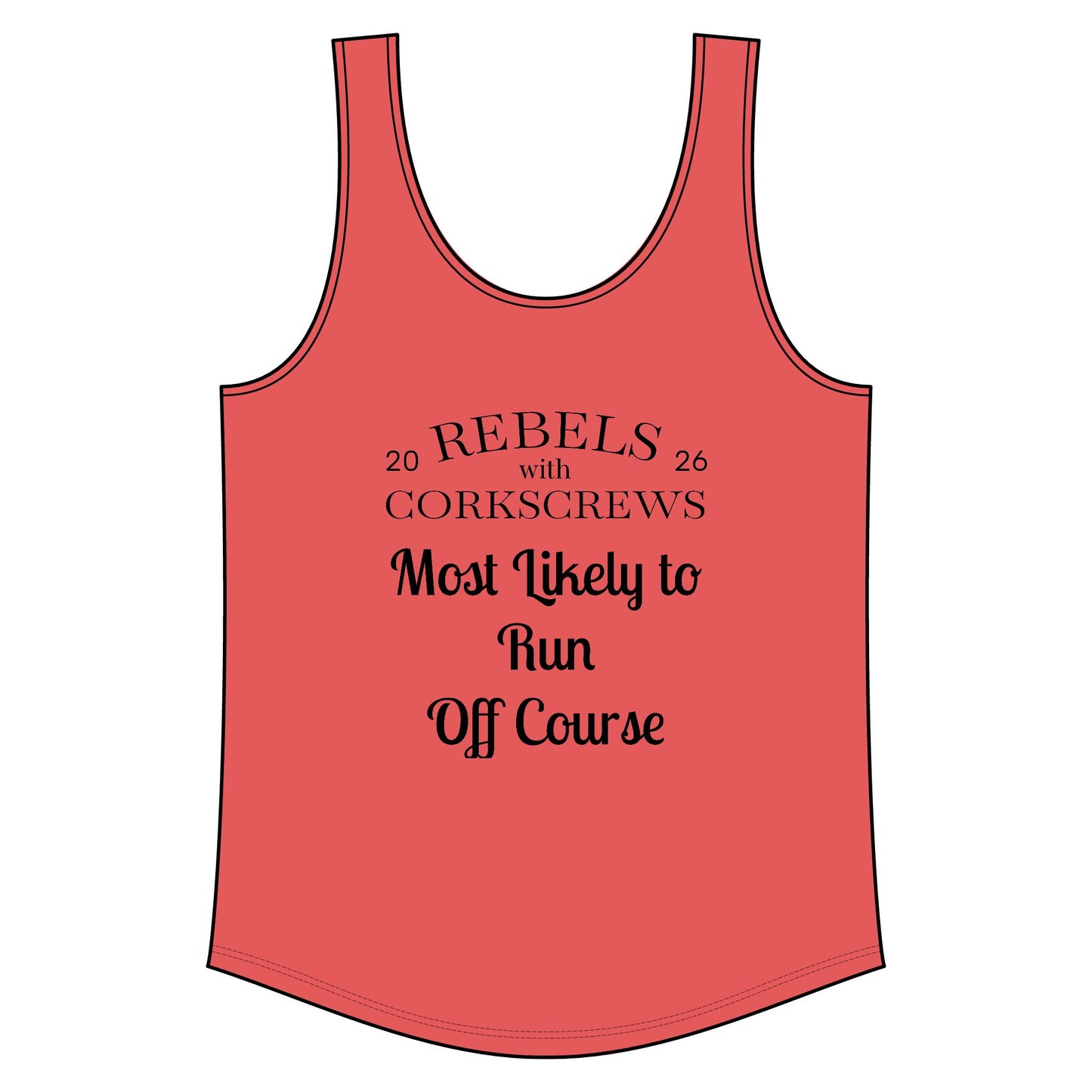 Run Off Course Relaxed Tank
