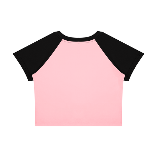 Minnie's Jukebox Raglan Color Block Baby T-Shirt