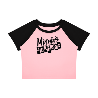 Minnie's Jukebox Raglan Color Block Baby T-Shirt