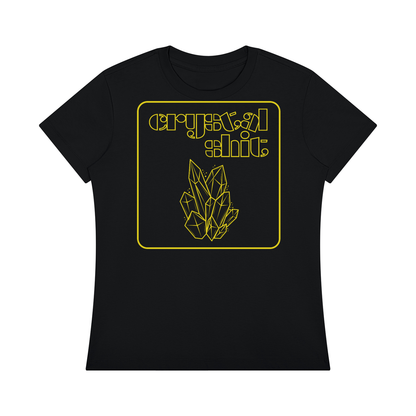 Crystal Shit Regular Fit Crewneck T-Shirt